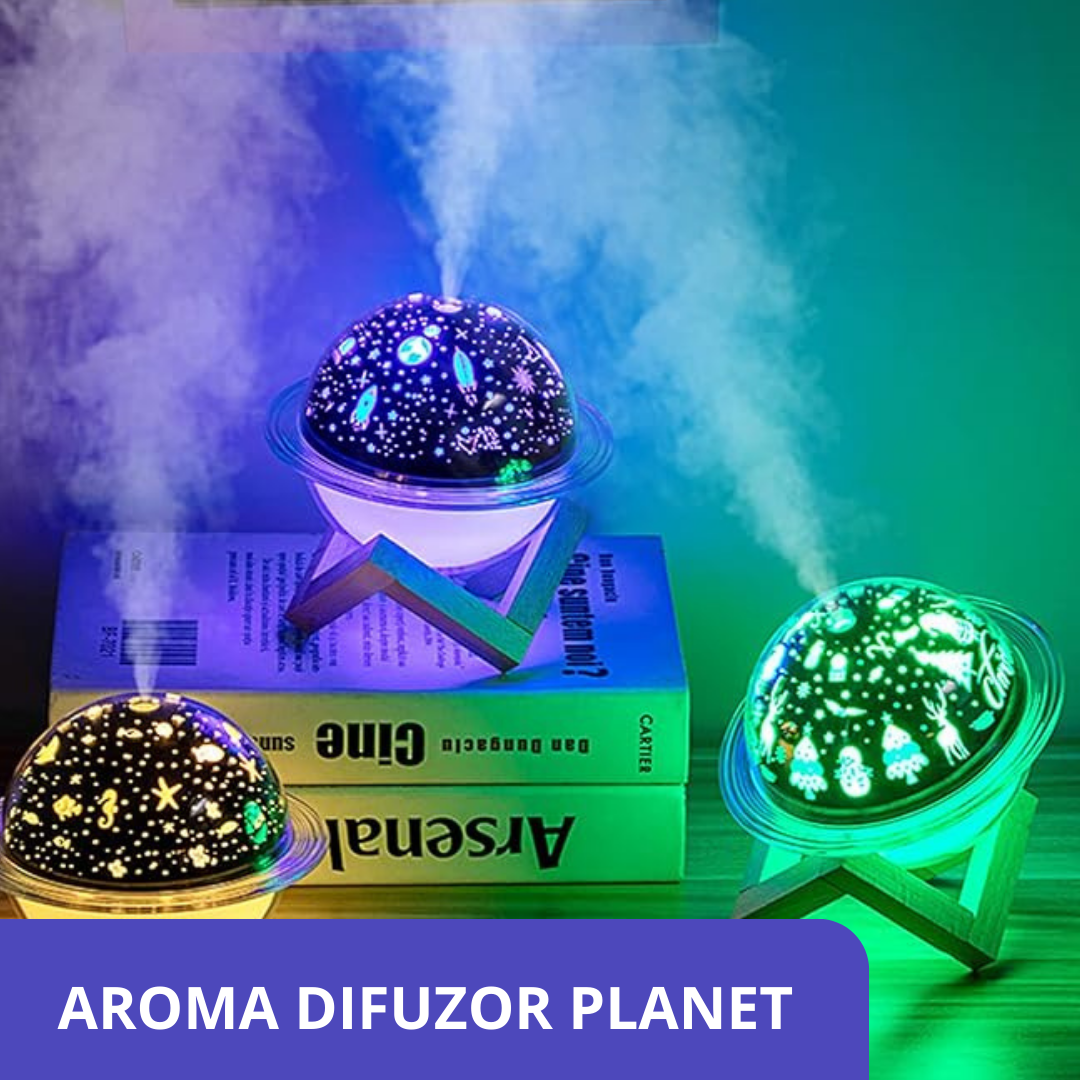 Aroma difuzor planet sa projektorom