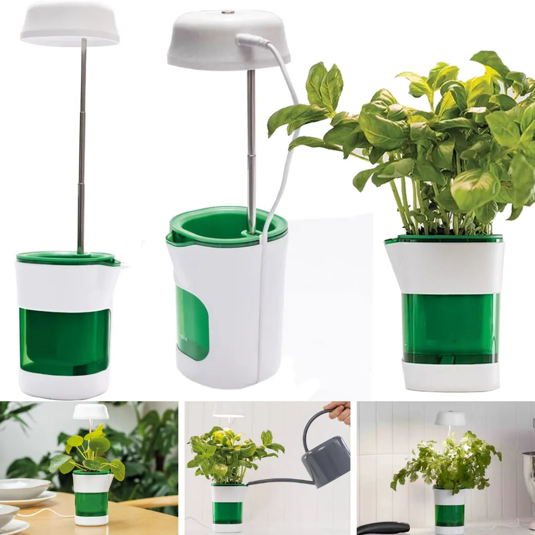 Pametna samonavodnjavajuća LED posuda za rast biljaka