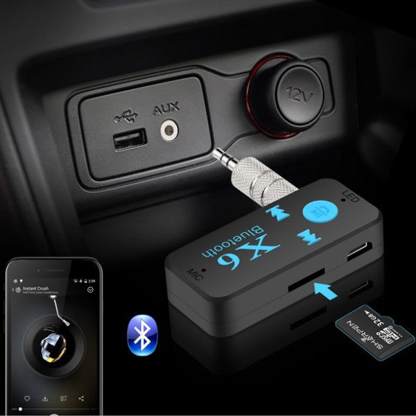 3u1 Bluetooth AUX adapter x6