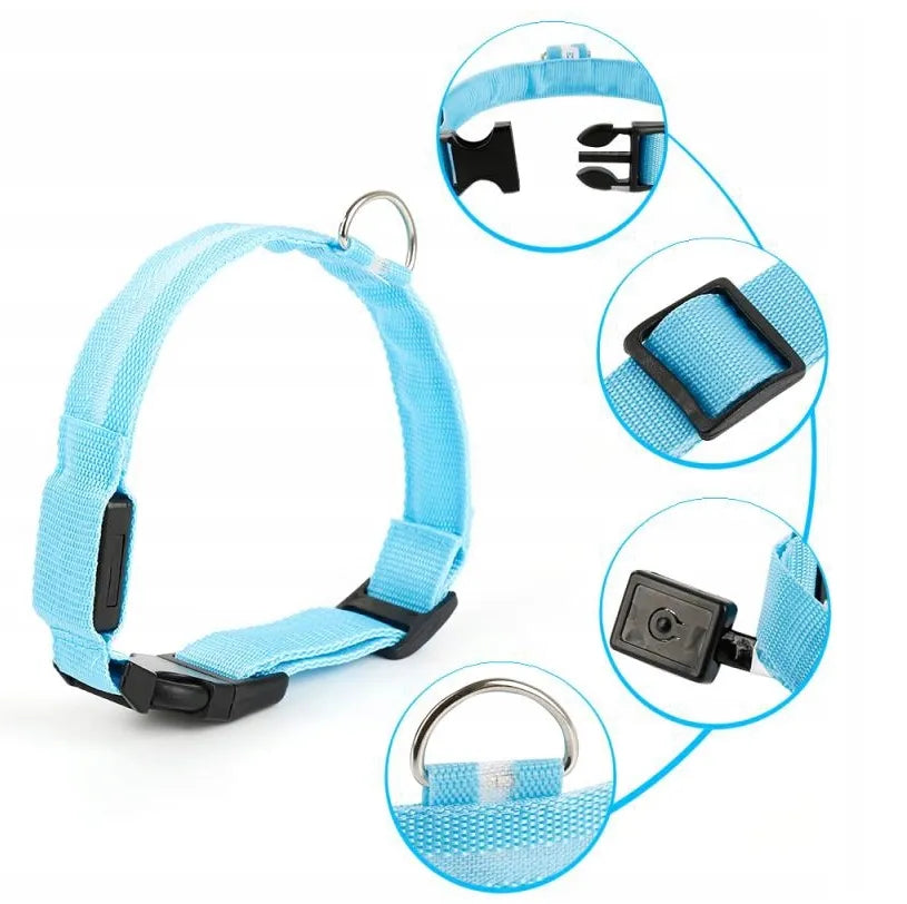 led svijetleca ogrlica za pse