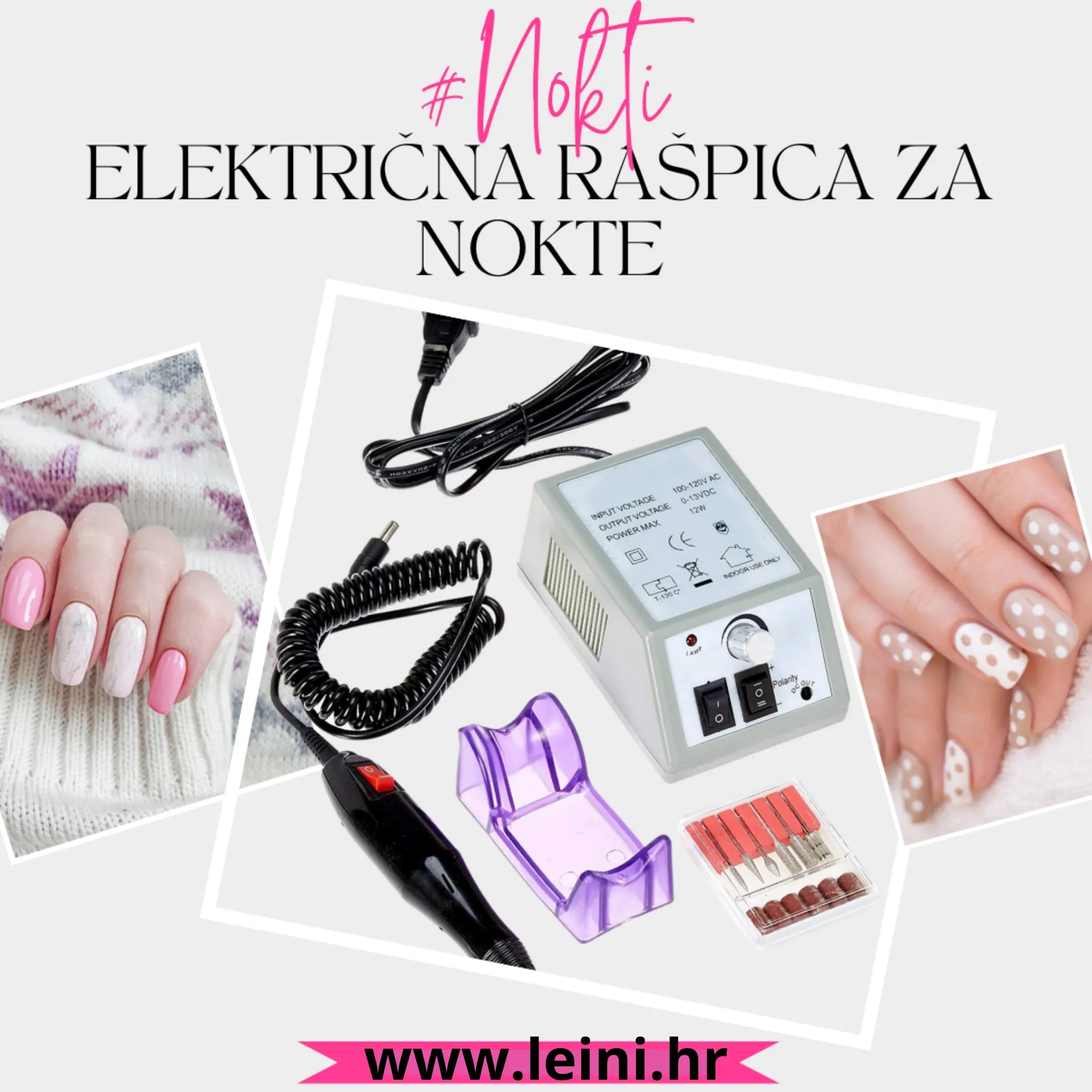 elektricna raspica za nokte, profi raspica za nokte