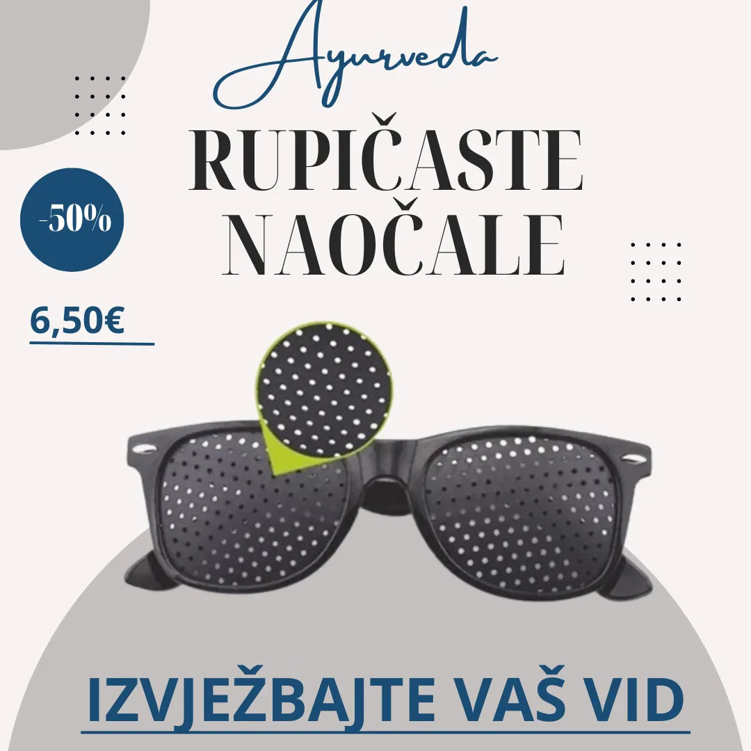 Ayurveda rupičaste naočale