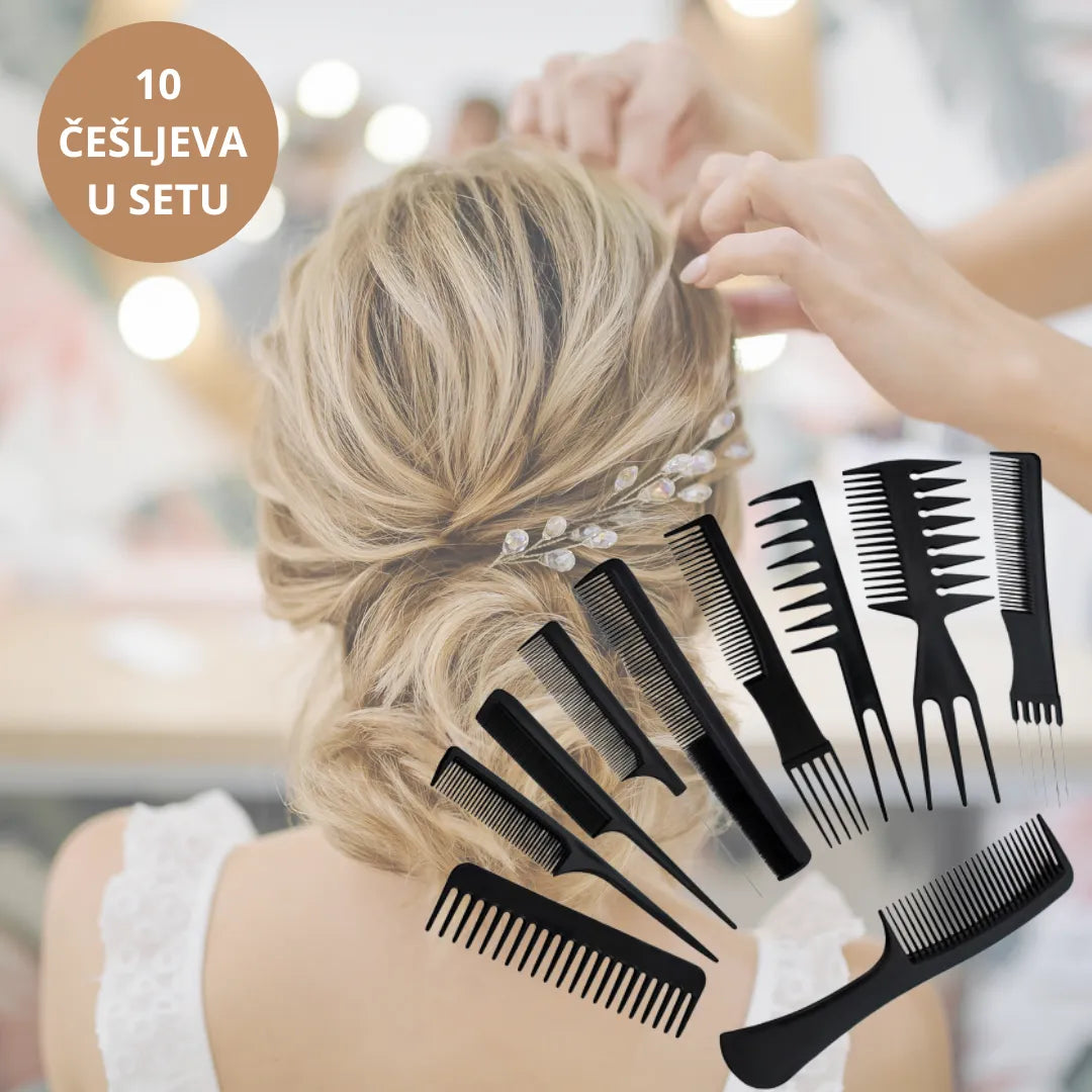 set češljeva za kosu