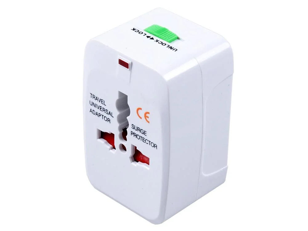 Univerzalni adapter za utičnice | Kompatibilan s EU, UK, US i AU utikačima