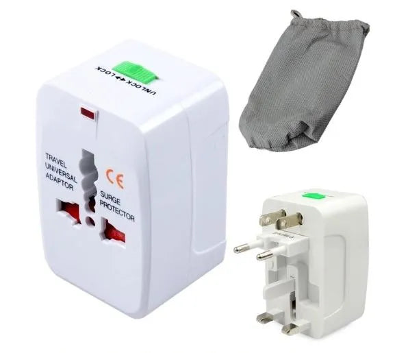 Univerzalni adapter za utičnice | Kompatibilan s EU, UK, US i AU utikačima
