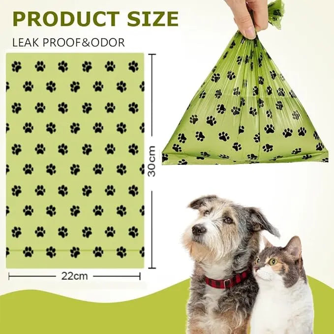 Vrečice za pseći izmet (255 komada) + spremnik gratis